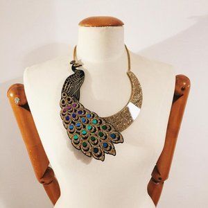 Tatty Devine Peacock Necklace